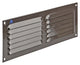 Renson 1006313 - schoepenrooster vlak alu ral 8019 300x100mm | 10 stuks