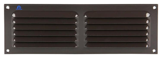 Renson 1006313 - schoepenrooster vlak alu ral 8019 300x100mm | 10 stuks