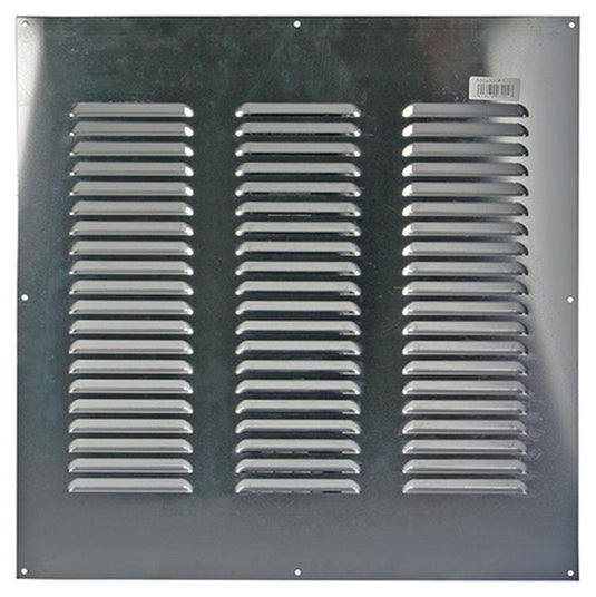 Renson 1006321 - schoepenrooster vlak alu f1 500x500mm | 5 stuks