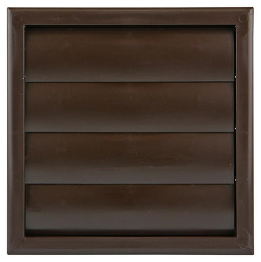 Renson 1006375 - dampkaprooster opbouw 733 pvc ral 8019 187x187mm | 2 stuks
