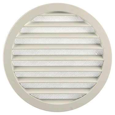 Renson 1006271 - ronde rooster inbouw 434 r alural 9010 ø 200 | 5 stuks