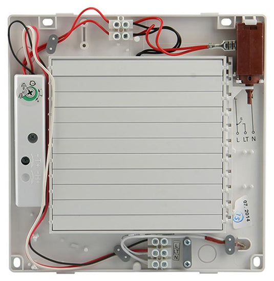 Renson 1006451 - afsluitbare ventilator met timer 7221t wit ø 100 | 2 stuks