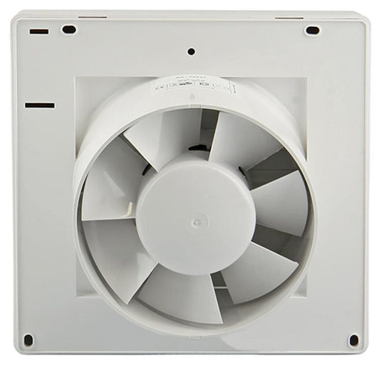 Renson 1006451 - afsluitbare ventilator met timer 7221t wit ø 100 | 2 stuks