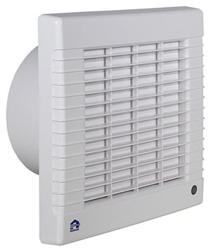 Renson 1006453 - afsluitbare ventilator met timer 7223t wit ø 150 | 2 stuks