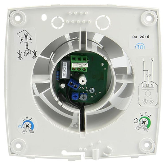 Renson 1006477 - greenwave vent. vochtigheids sensor 9401h wit ø 100 | 1 stuks