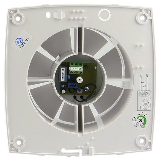 Renson 1006475 - greenwave ventilator met timer9202t wit ø 125 | 1 stuks