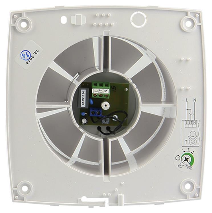 Afbeelding laden in galerijviewer, Renson 1006475 - greenwave ventilator met timer9202t wit ø 125 | 1 stuks

