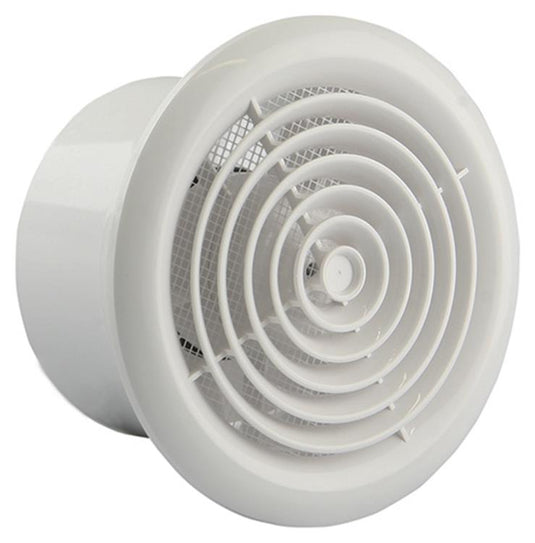 Renson 1006440 - mechanische ventilator rond st. 7132 r wit ø 125 | 2 stuks