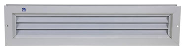 Renson 1006753 - deurrooster 461 ral9010 425x76mm | 2 stuks
