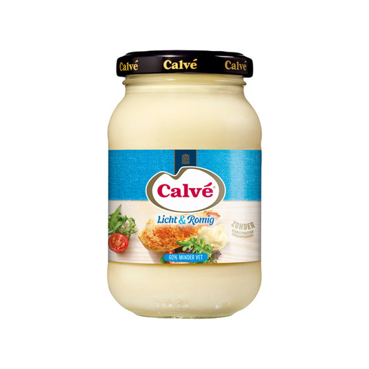Calve mayonaise licht romig (6x 650ml)