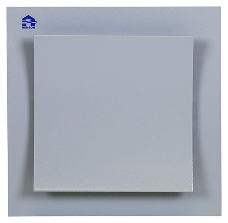 Afbeelding laden in galerijviewer, Renson 1006756 - rooster xd1 mat 9006 152x152mm | 1 stuks
