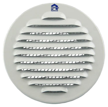 Renson 1008241 - schoepenrooster rond inb. 435 r alu ral 9010 ø 80 | 12 stuks