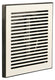 Renson 1048748 - regelbaar extractierooster design afwerking dia 80 | 2 stuks