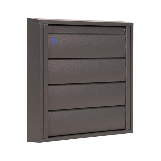 Renson 1062417 - vrac opbouw dampkaprooster alu433 (173x173) structuur 7016 | 2 stuks