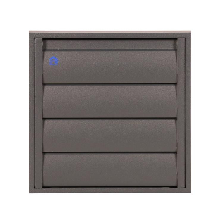 Afbeelding laden in galerijviewer, Renson 1062417 - vrac opbouw dampkaprooster alu433 (173x173) structuur 7016 | 2 stuks
