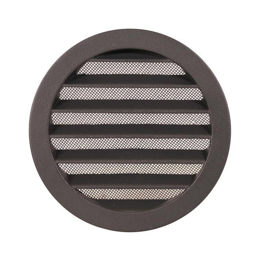 Renson 1062421 - inbouw ronde rooster alu 434r (dia 150) structuur 7016 | 10 stuks