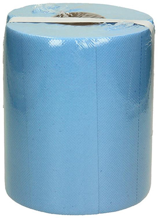 Ecoline 1056854 - single pack rol blauw 2-laags 65m x 20cm - 346 vel | 4 stuks