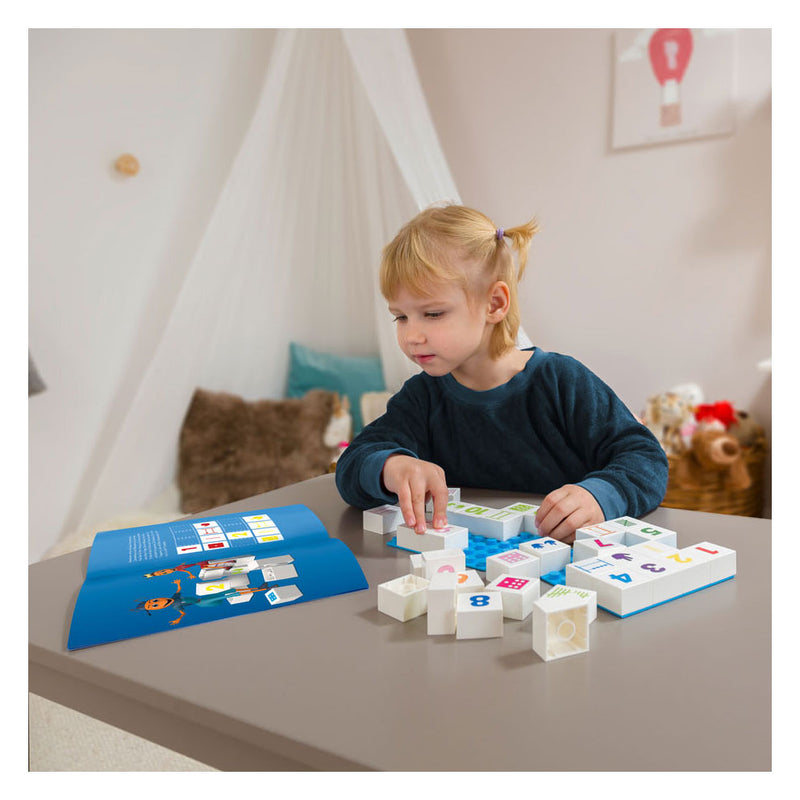 Afbeelding laden in galerijviewer, Hubelino Getallen Leren Leerblokken, 85dlg.

