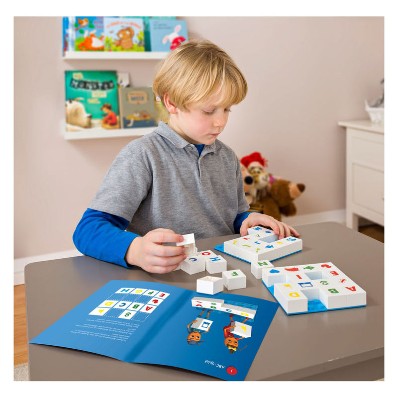 Afbeelding laden in galerijviewer, Hubelino Letters Leren Leerblokken, 85dlg.
