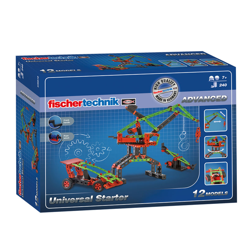 Afbeelding laden in galerijviewer, Fischertechnik Advanced Universal Startset, 240dlg.
