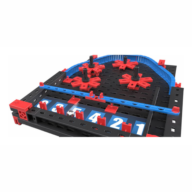 Afbeelding laden in galerijviewer, Fischertechnik advanced - pinball bouwset, 89dlg.
