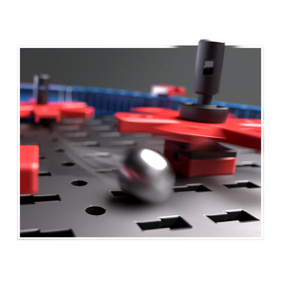 Afbeelding laden in galerijviewer, Fischertechnik advanced - pinball bouwset, 89dlg.
