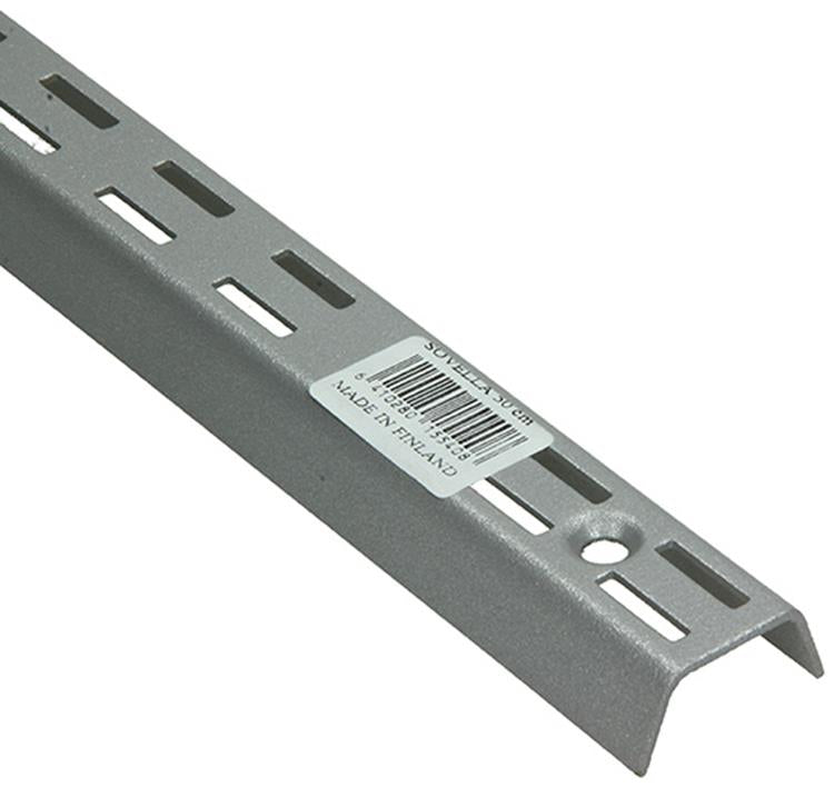 Afbeelding laden in galerijviewer, Sovella 1013115 - wandrail zilver effect 50cm | 10 stuks
