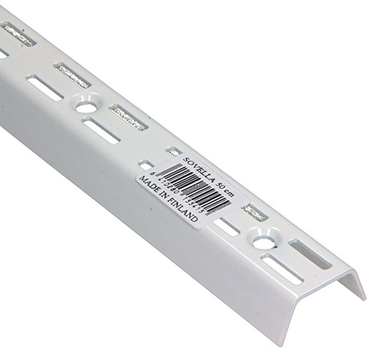 Afbeelding laden in galerijviewer, Sovella 1013095 - wandrail wit 50cm | 10 stuks
