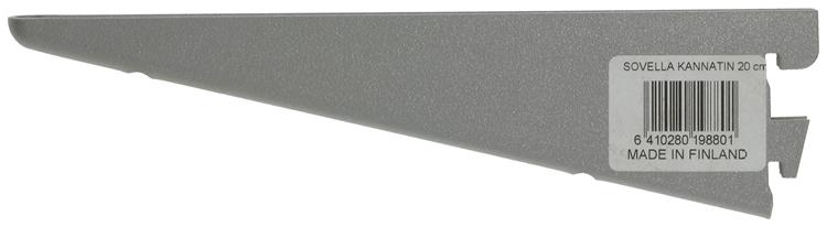 Afbeelding laden in galerijviewer, Sovella 1013121 - dubbele drager zilver effect. 20 cm | 20 stuks
