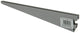 Sovella 1013122 - dubbele drager zilver effect. 25 cm | 20 stuks
