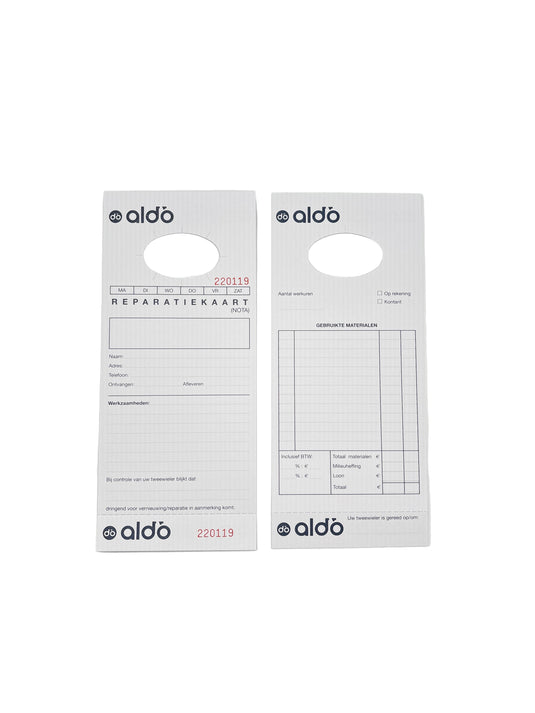 Avada aldo reparatiekaarten (250)