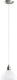 Eglo brenda hanglamp - 1 lichts - nikkel-mat - wit