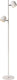 Lucide skanska - vloerlamp - led 3 stepdim - 2x5w 3000k - wit