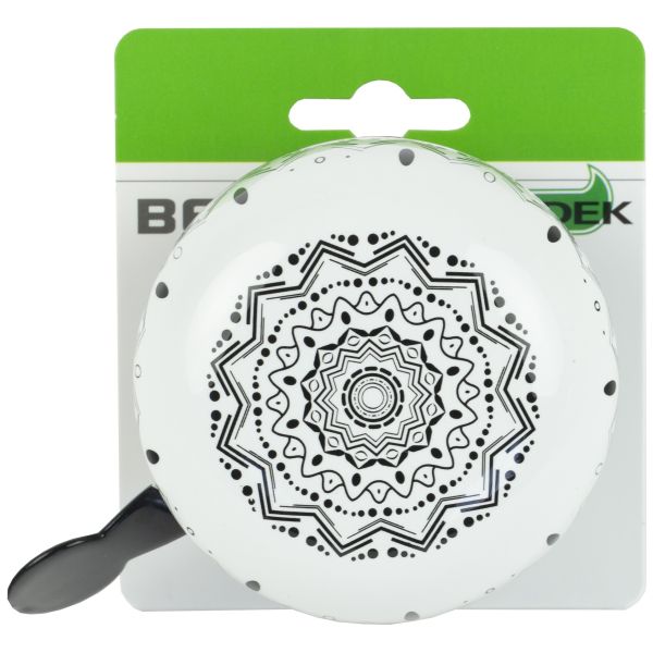 Afbeelding laden in galerijviewer, Widek ding dong bel groot mandala zebra black op kaart
