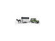 Bruder landrover defender met trailer en paard