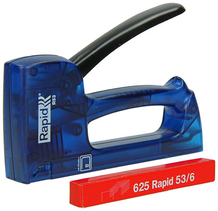 Afbeelding laden in galerijviewer, Rapid 1011507 - nietapparaat r 53 x ray blauw | 1 stuks
