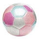 Duckiez metallic voetbal roze
