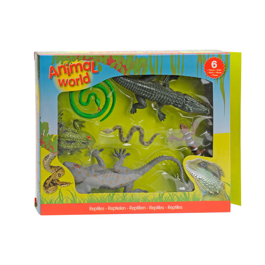Johntoy reptielen giftbox, 6st.