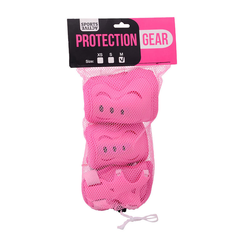 Afbeelding laden in galerijviewer, Sports active beschermset roze, maat m
