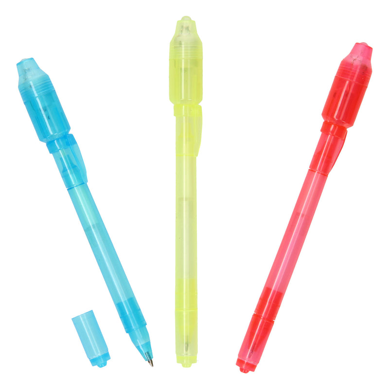 Afbeelding laden in galerijviewer, Funtoy 2in1 geheimschrift pen

