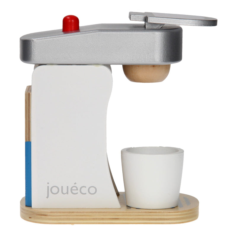 Afbeelding laden in galerijviewer, Jouéco houten koffiezetapparaat met accessoires
