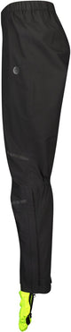 Agu commuter - regenbroek - dames - xxl - zwart - waterdicht poray 10.000 - ademend - gerecycled polyester - reflecterend