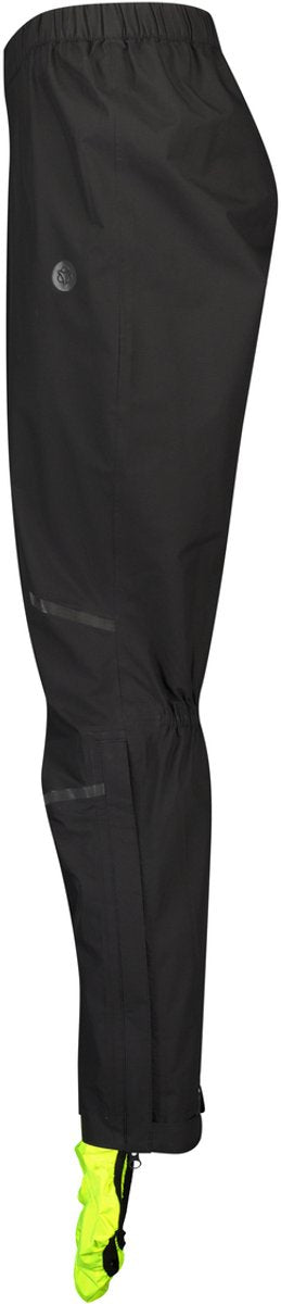 Agu commuter - regenbroek - dames - xxl - zwart - waterdicht poray 10.000 - ademend - gerecycled polyester - reflecterend