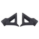 Edge voorspatbord beugelset peugeot vivacity tot bj.2008 mat zwart