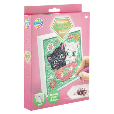 Moxy maak je eigen diamond painting lijstje 15x15cm