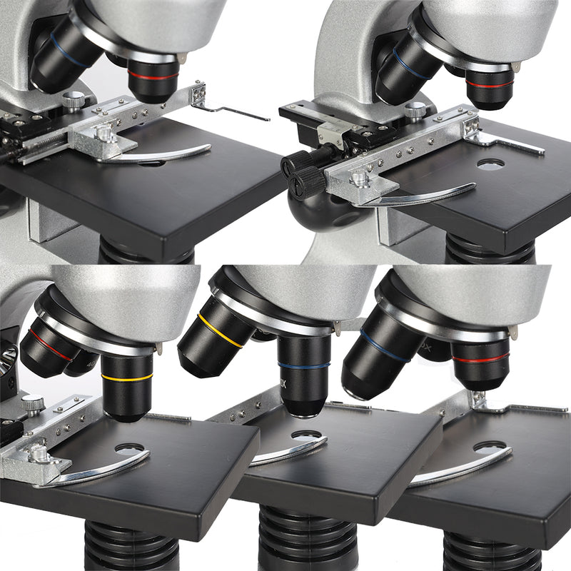 Afbeelding laden in galerijviewer, Byomic Microscoop 3,5 inch LCD Deluxe 40x - 1600x in Koffer
