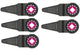 Bosch accessoires hcs universele voegensnijder aiz 28 sc - 5 stuks - 2608661909
