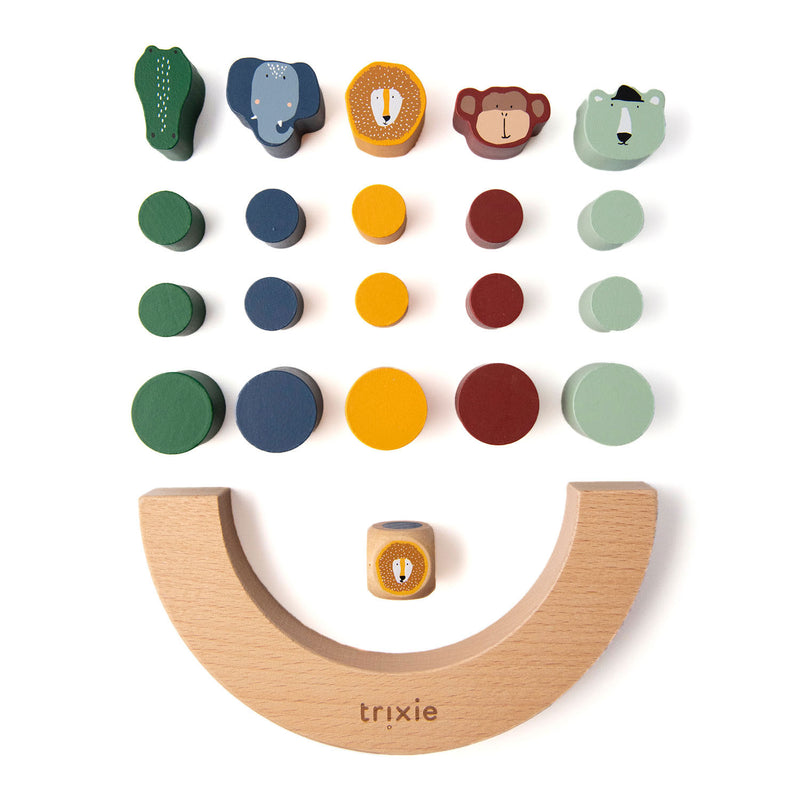 Afbeelding laden in galerijviewer, Trixie Houten Balansspel Dieren
