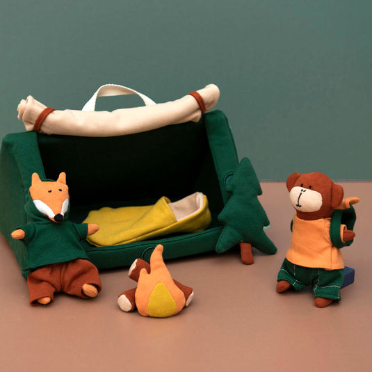 Ecoiffier abrick trixie puppet world l - camping
