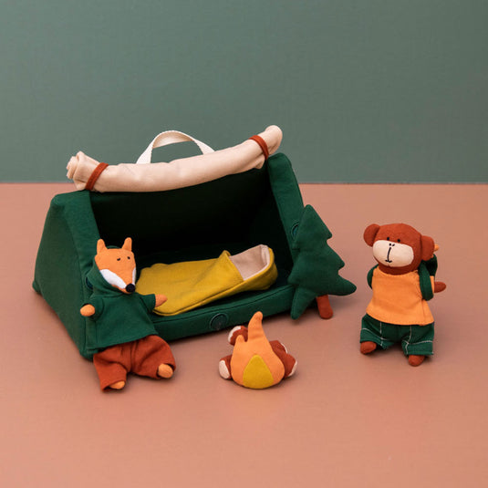 Ecoiffier abrick trixie puppet world l - camping